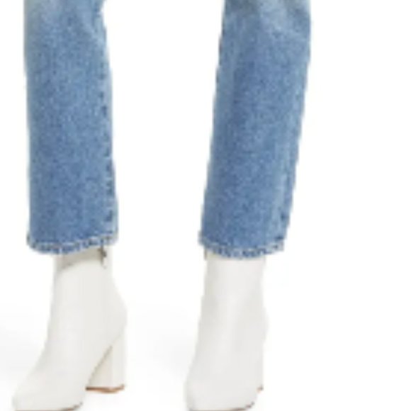 CITIZENS OF HUMANITY - Emerson Slim Boyfriend Jean - in Distressed Mid-Wash - Si - Picture 3 of 9